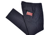 View Item Relco Mod Retro Sta Press Fit Stripe Trouser Black 